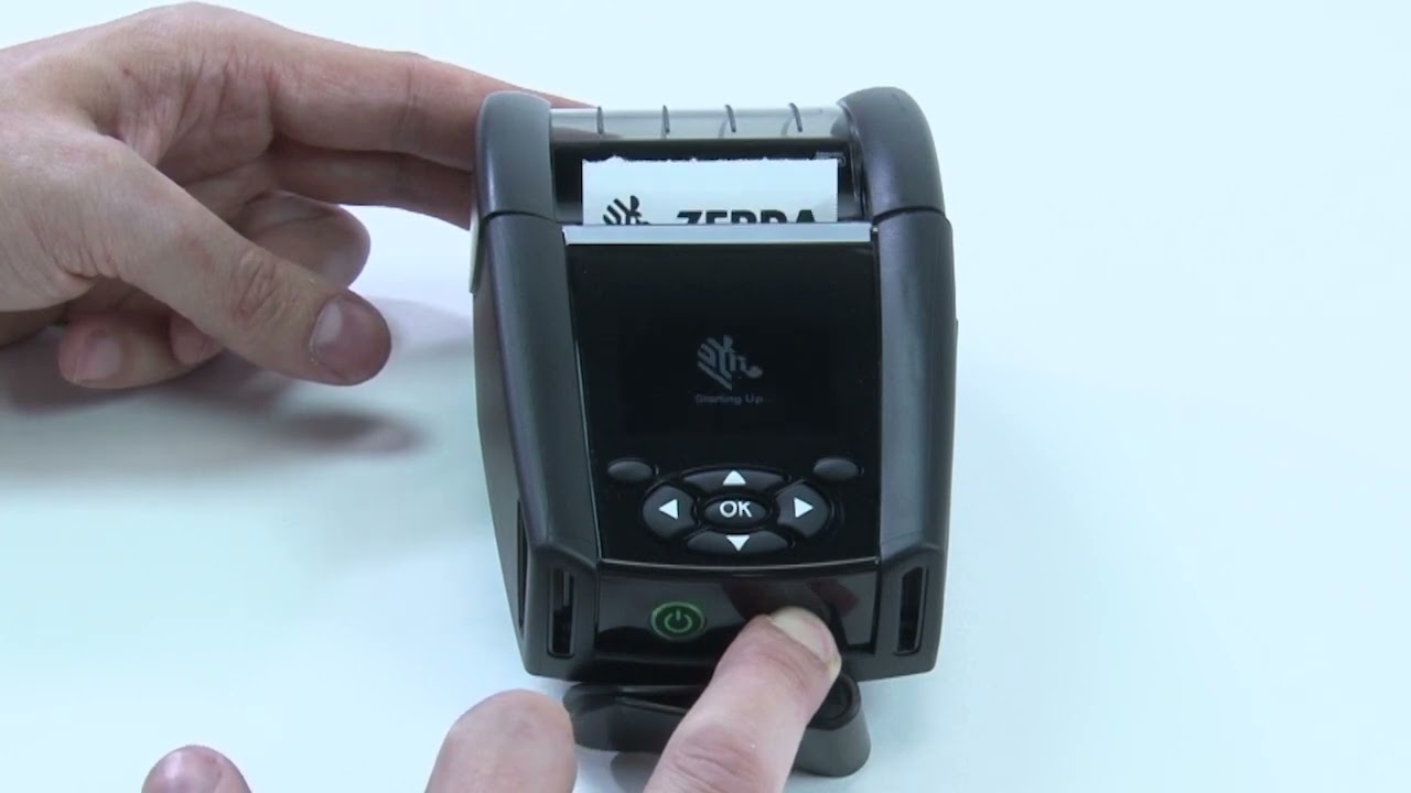 Zebra ZQ610  Printing a Configuration Report
