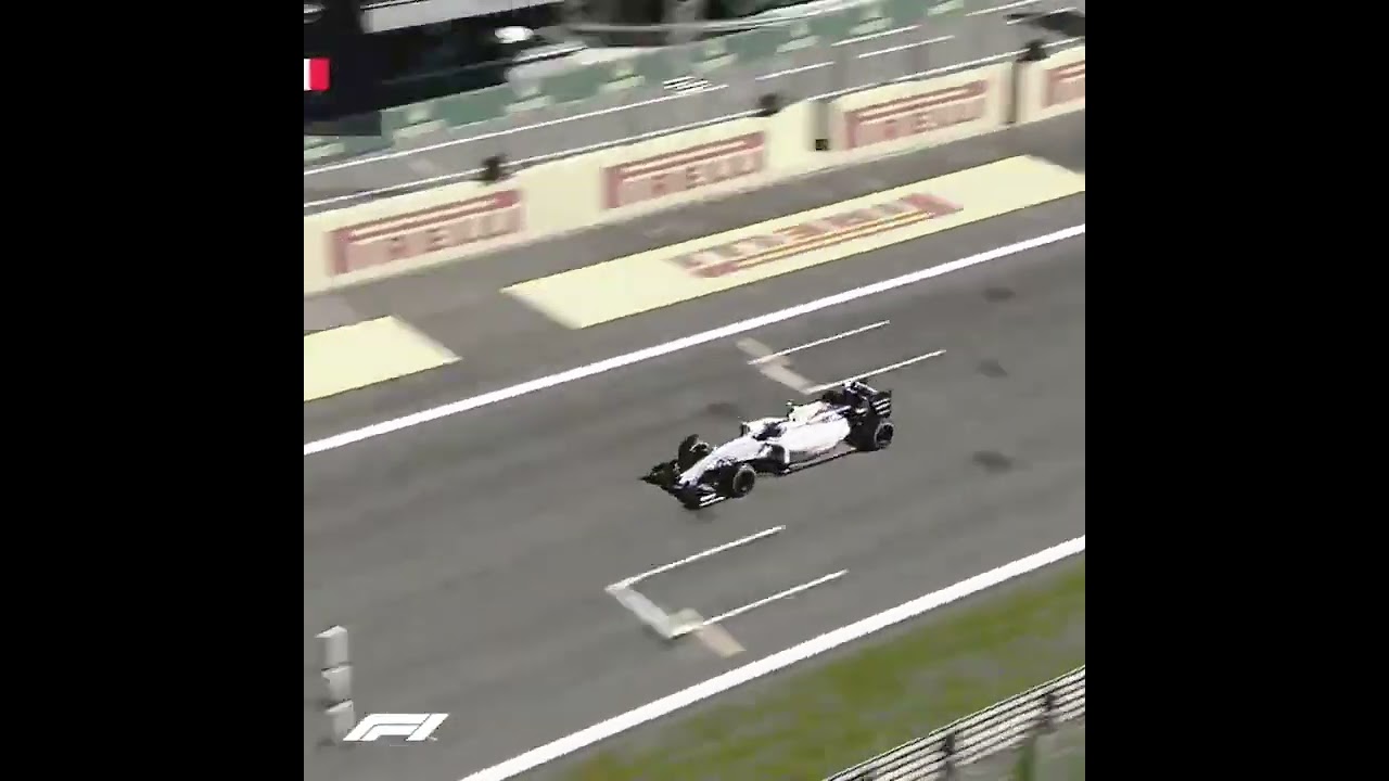 Felipe Massa taking his final podium at 2015 Italian GP #f1gp #f1 #williams #italiangp #shorts