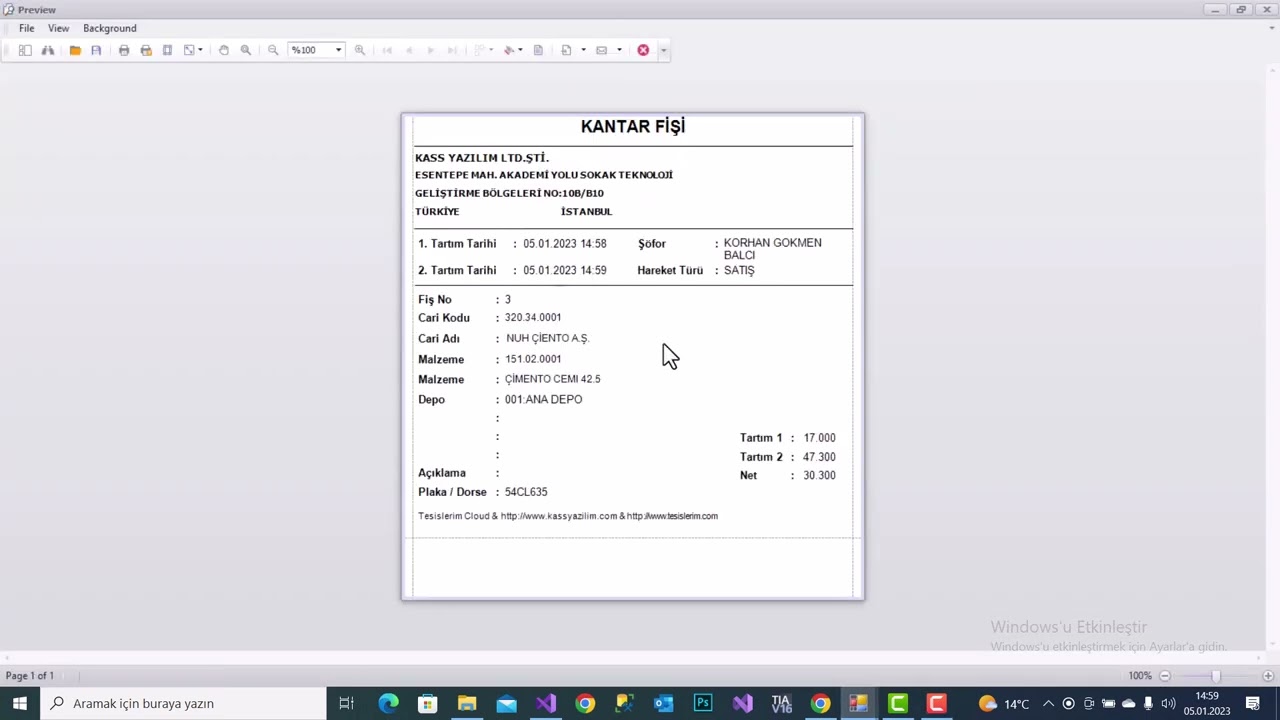 Kantar Tartım
