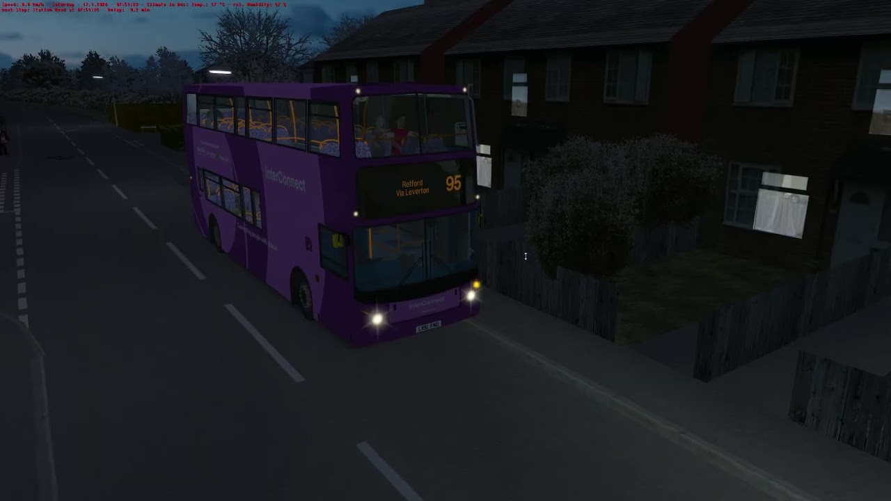 [BETA PREVIEW] OMSI2 Dennis Trident 2 Alexander ALX400 (Voith) on Route 95 to Retford
