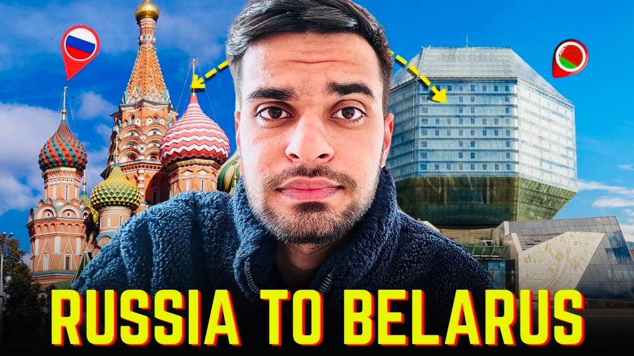Travelling  From Moscow 🇷🇺 To Belarus 🇧🇾 ✈️