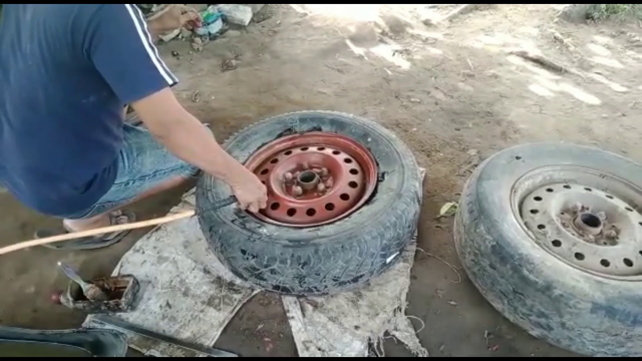 Manual Vulcanizing Changing Tubeless Tire