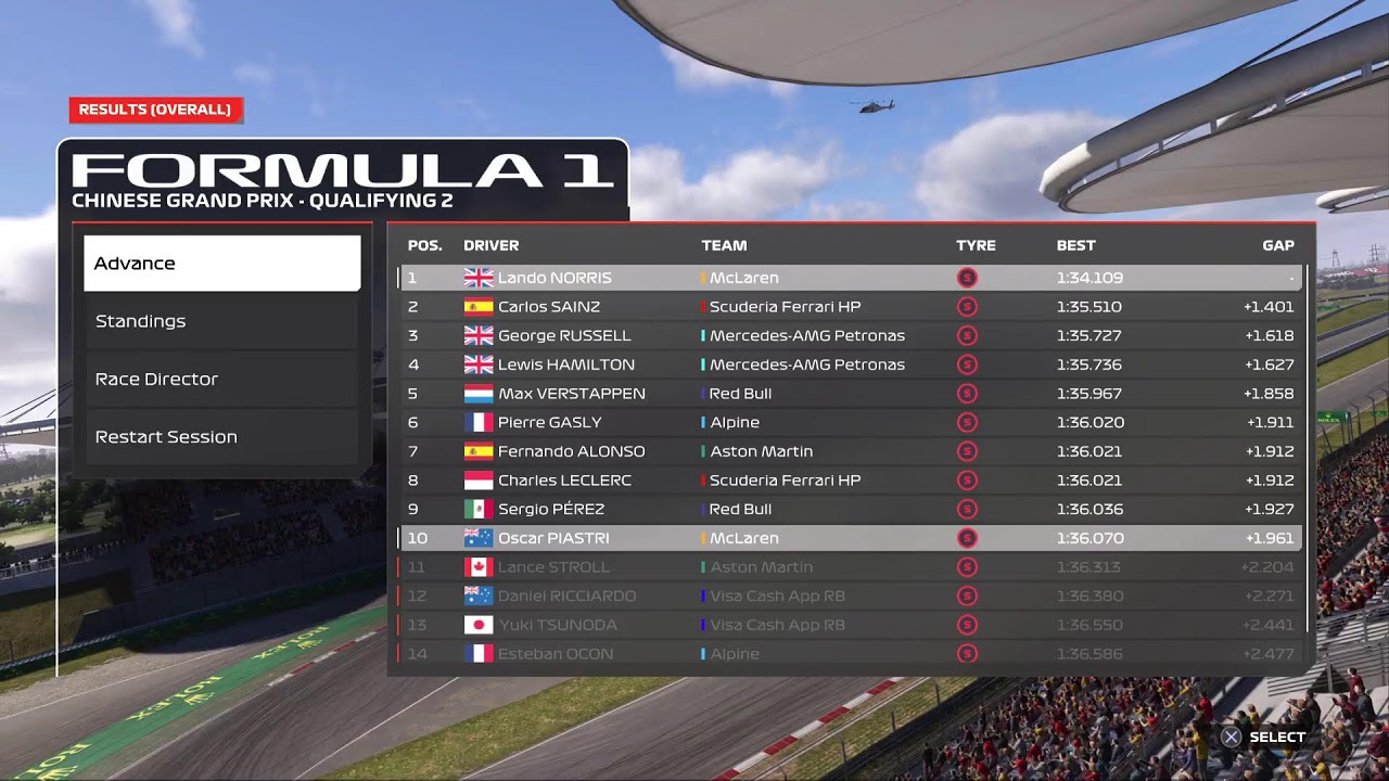 Lando vs Max The Title Showdown  - Eps 5: Shanghai Cruise F1 24 (Chinese 2024 Qualifying)