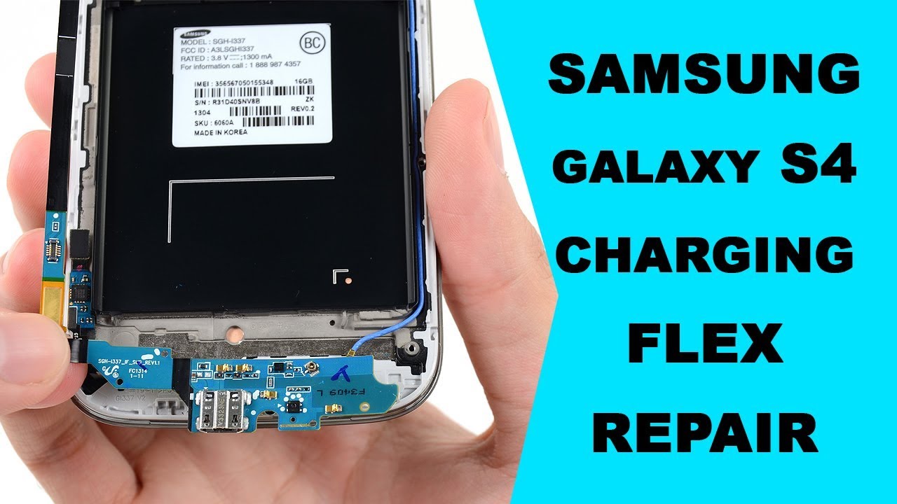 Samsung Galaxy S4 GT-I9505 Charging Port Repair