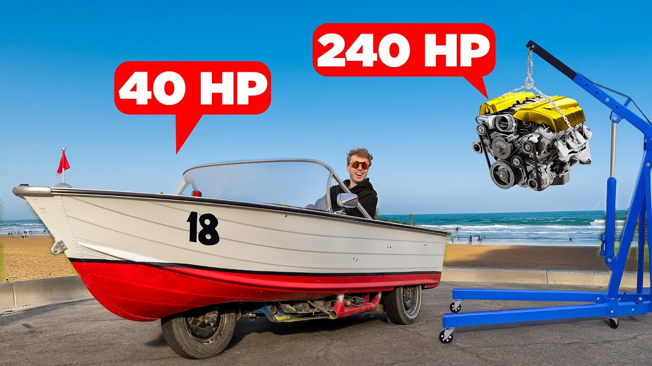 HUGE Power Upgrades on my Boatmobile!