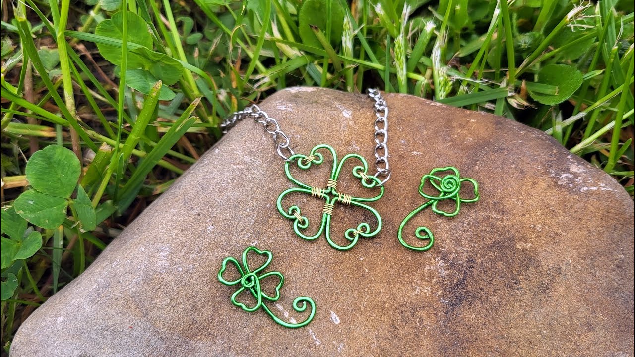 TVORIVÝ PODVEČER – ŠTVORLÍSTOK Z DRÔTU 🍀