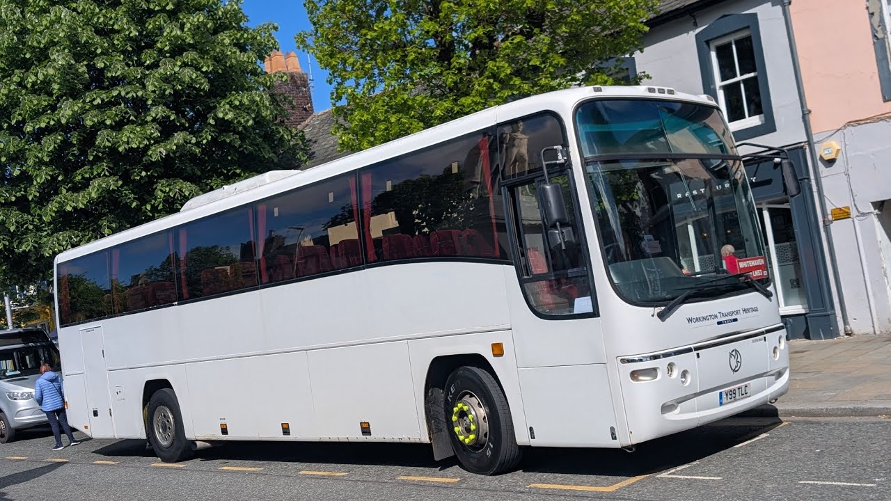Preserved Workington Transport Trust Volvo B10M Plaxton Paragon Y99 TLC Ex Y741 HWT