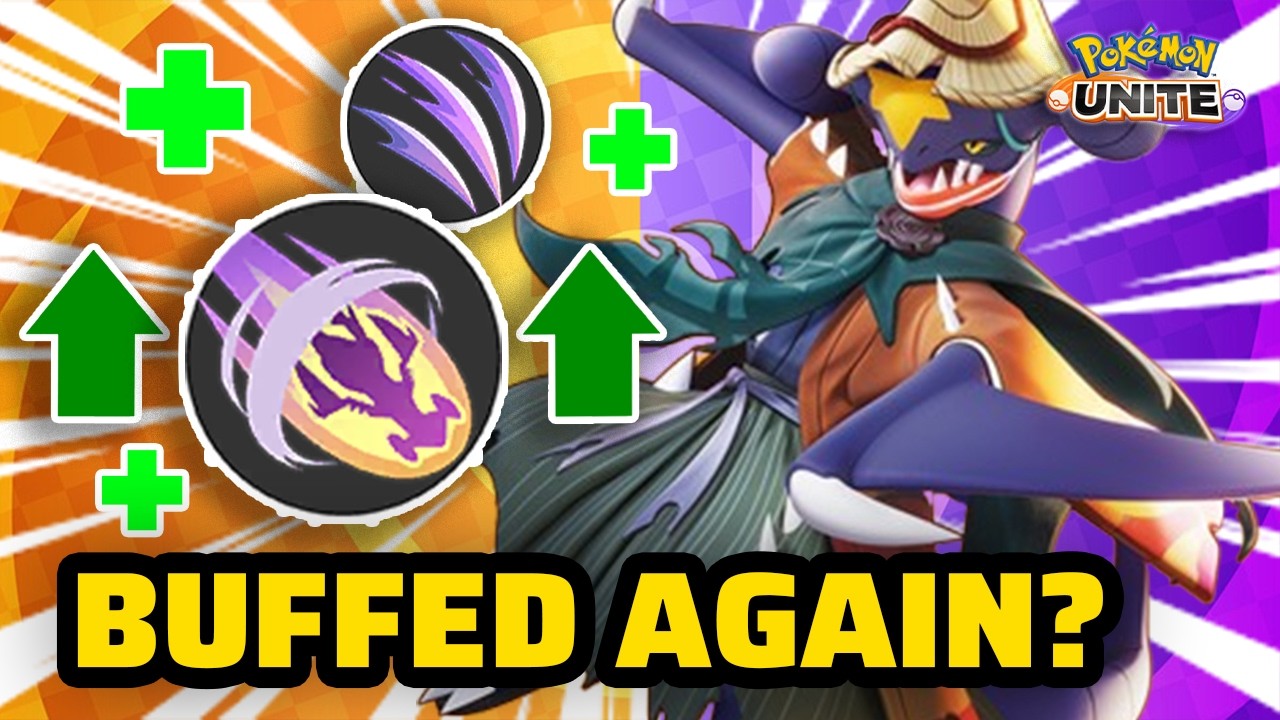 Garchomp Got Buffed Again! | Pokemon Unite Gameplay