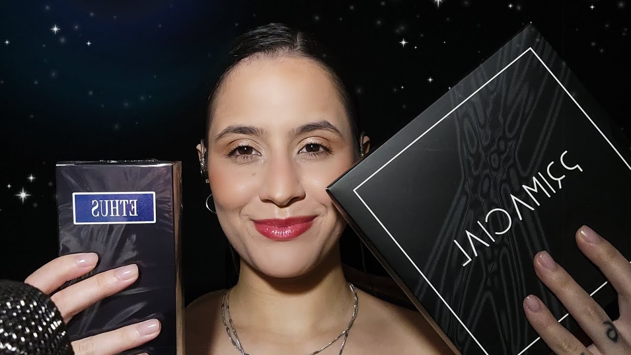 ASMR COM O PRESENTE  DO MEU PAI  🩵💙 (Primacial)