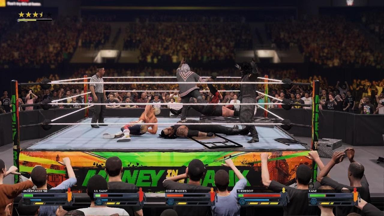 WWE 2K24:2 out of 3 wins my dad got nothing on me today