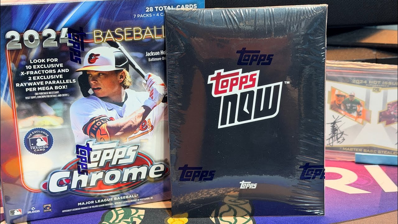 《MLB》開盒慶祝WBC贏韓國!!!2024 Topps Chrome Series Baseball Mega Box + 道奇冠軍隊卡 #mlb #開箱 #wbc #teamtaiwan