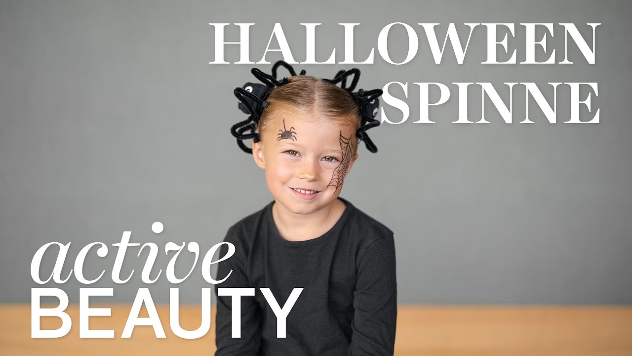 Halloween Make-up für Kinder: Schritt für Schritt zur schaurigen Spinne | ACTIVE BEAUTY