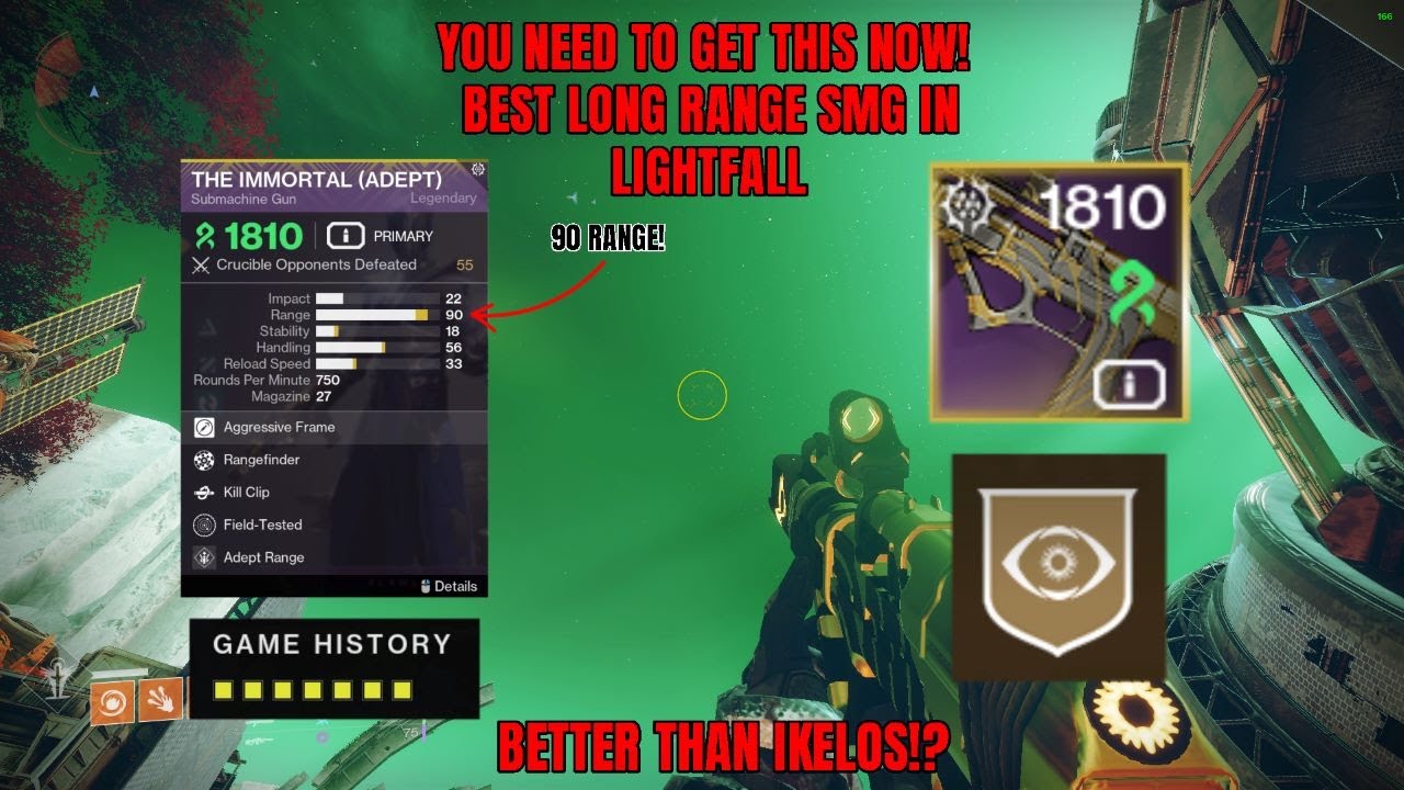 The Immortal (ADEPT) Trials SMG SHREDS GET IT NOW!