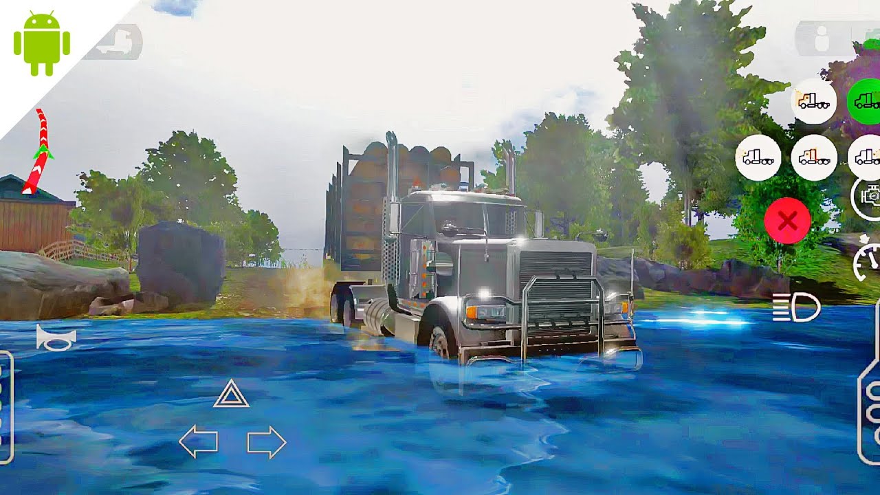 Peterbilt Truck Driving | Universal Truck Simulator Android Gameplay Gaming