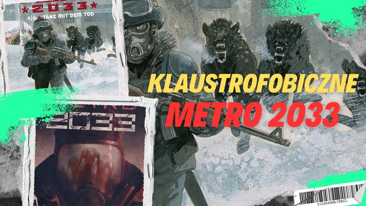 #2 MOJA OPINIA KLAUSTROFOBICZNE METRO 2033  #metro2033 #scifi #strefaczytacza 