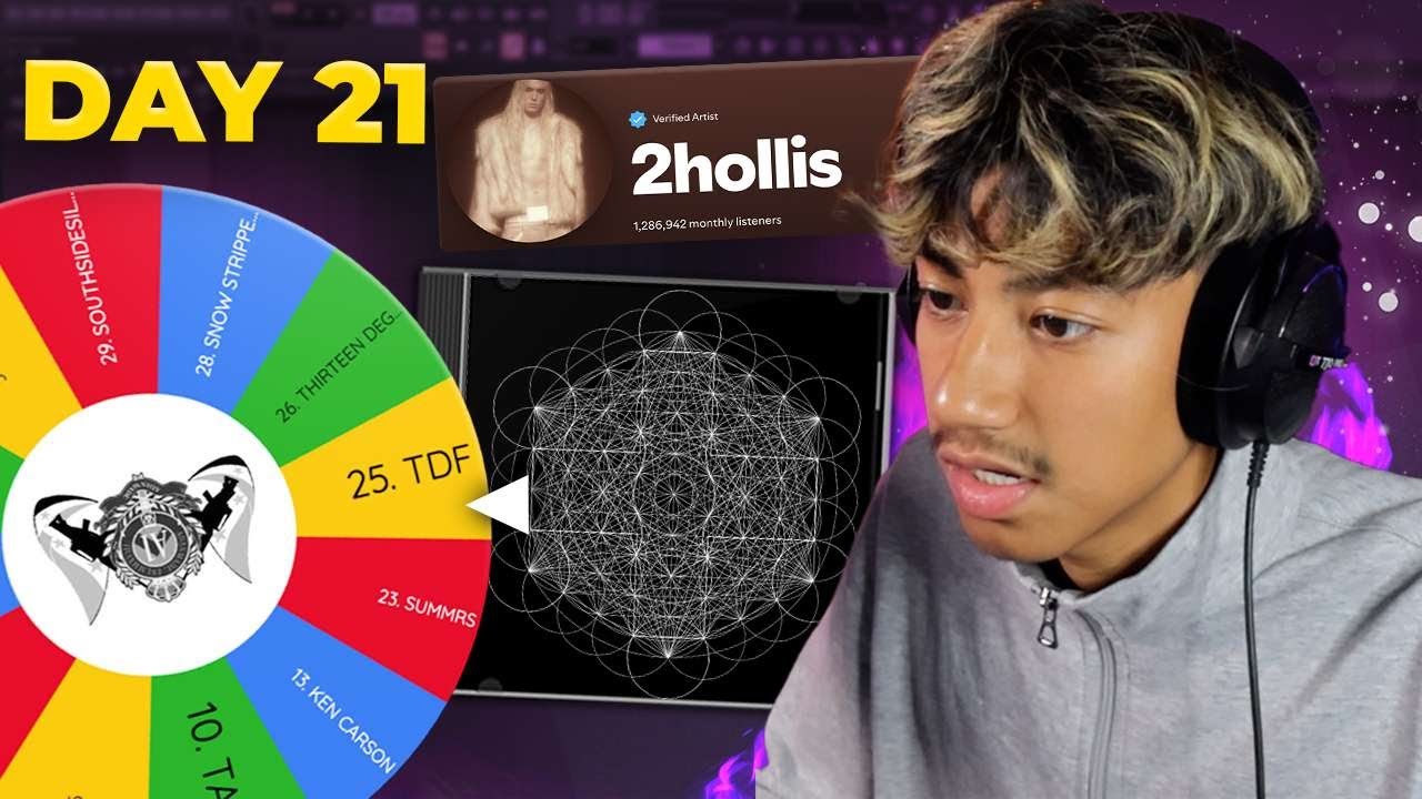 Как: 2HOLLIS | Как делать БЕЗУМНЫЕ РИТМЫ, КАК 2HOLLIS (ЗВЕЗДА) | РЭППЕРСКАЯ РУЛЕТКА, ДЕНЬ 21