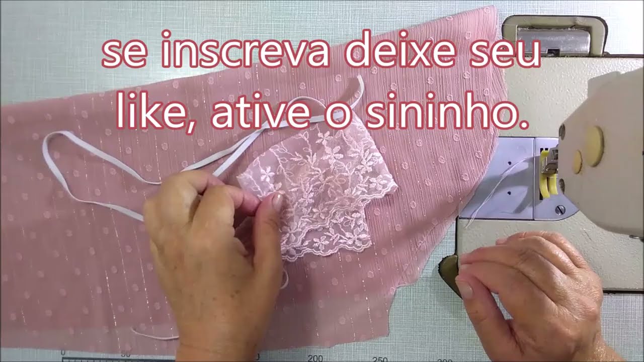 dica de costura!  manga com renda e elástico, #handcraft #dicadecostura