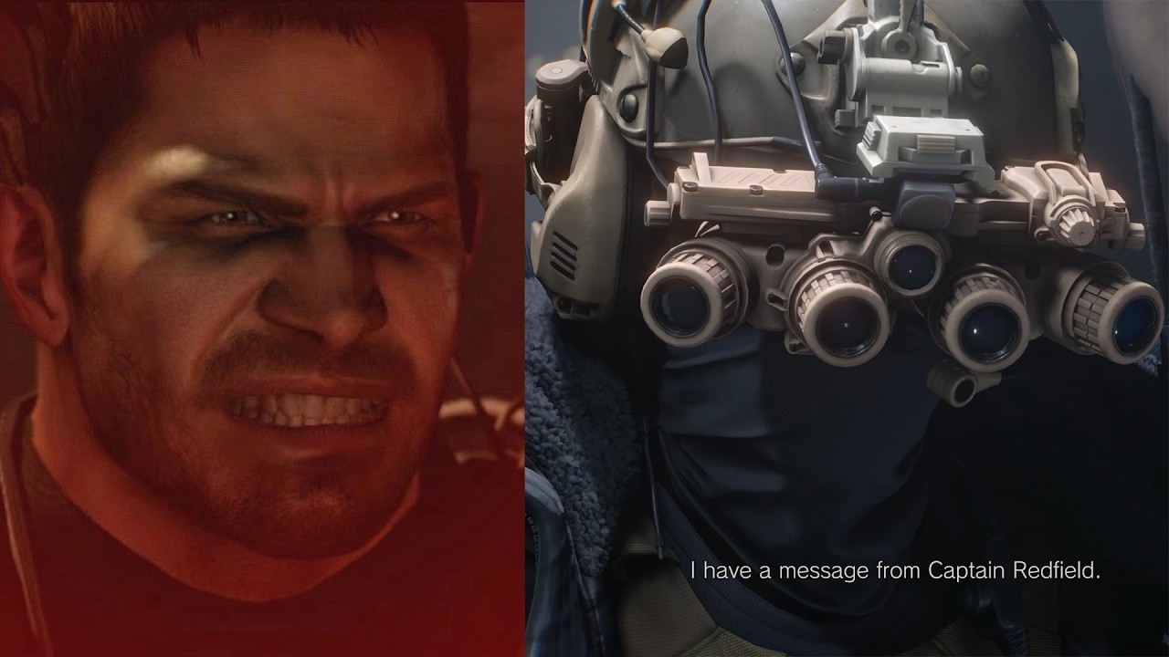 Крис говорит Леону продолжить родословную Редфилдов | Реквием в Resident Evil (Секретная концовка)