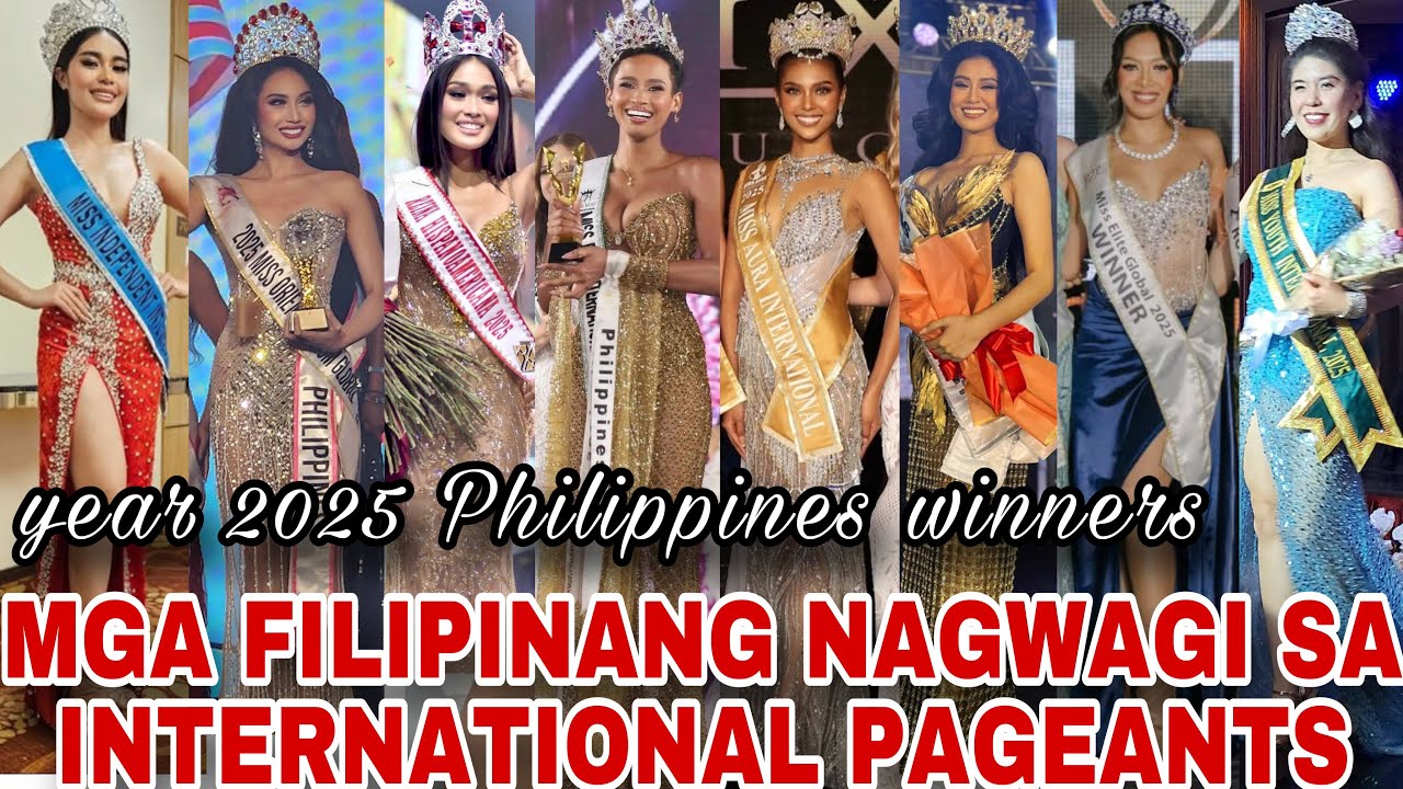 9 crowns! Philippines humataw sa International Pageants this year of 2025 | Galit na ang ibang bansa