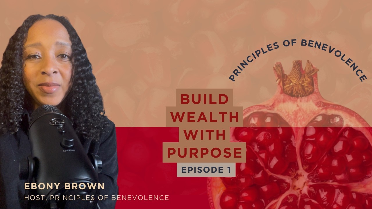 Benevolence Isn't What You Do After You've Made It - It's How You Make It