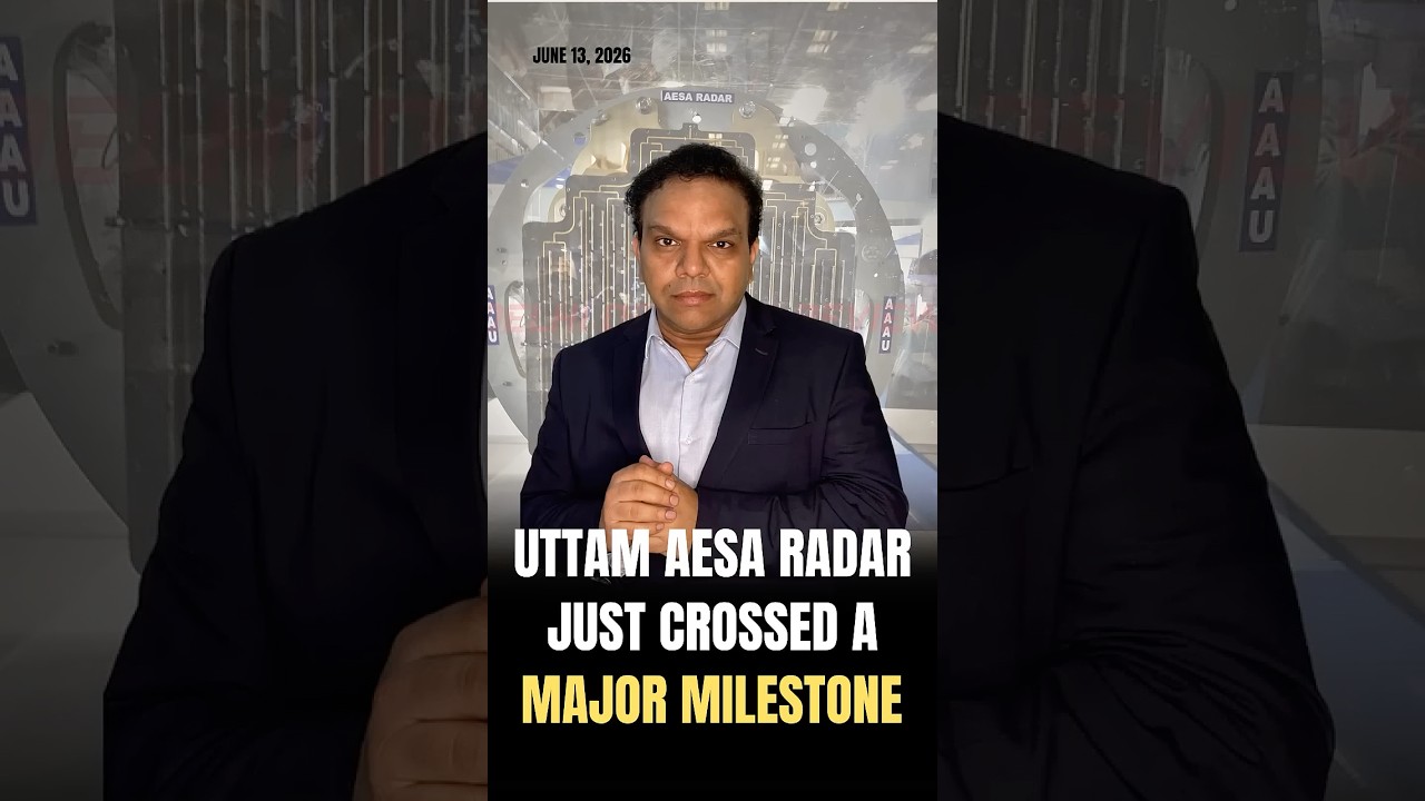 India&rsquo;s Uttam Radar Crossed Major Milestone #iran #iranisraelwar #iranwar #trump #tejas #tejasmk1a
