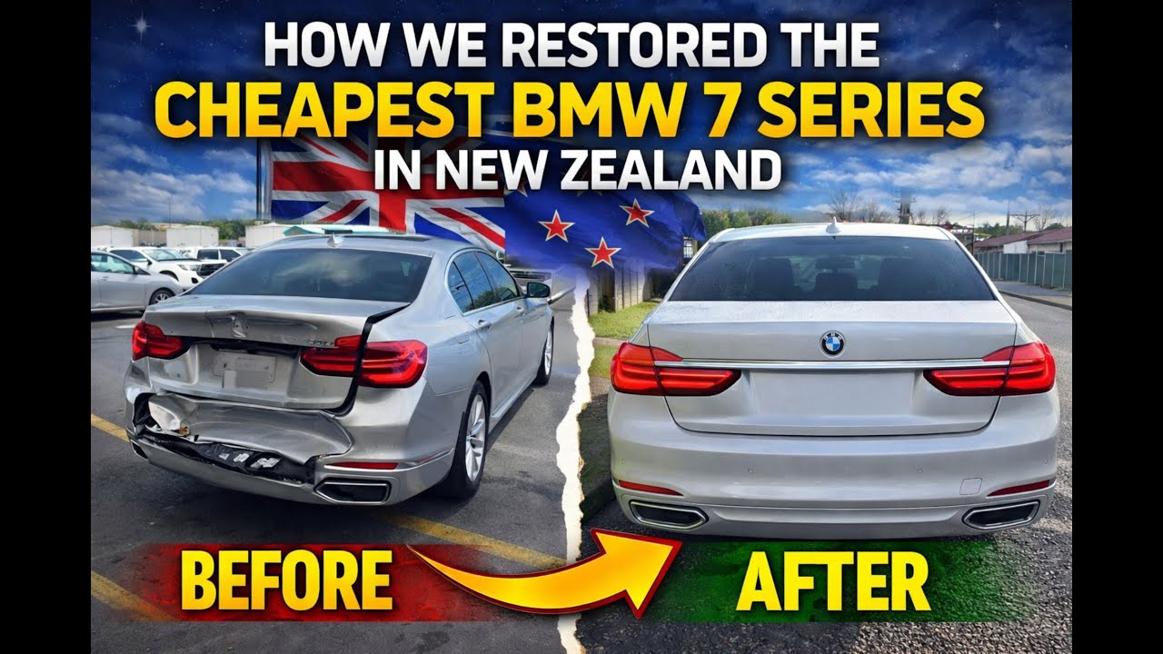 Cheapest BMW 7 Series in New Zealand Restored | 2016 BMW 730Ld Rebuild
