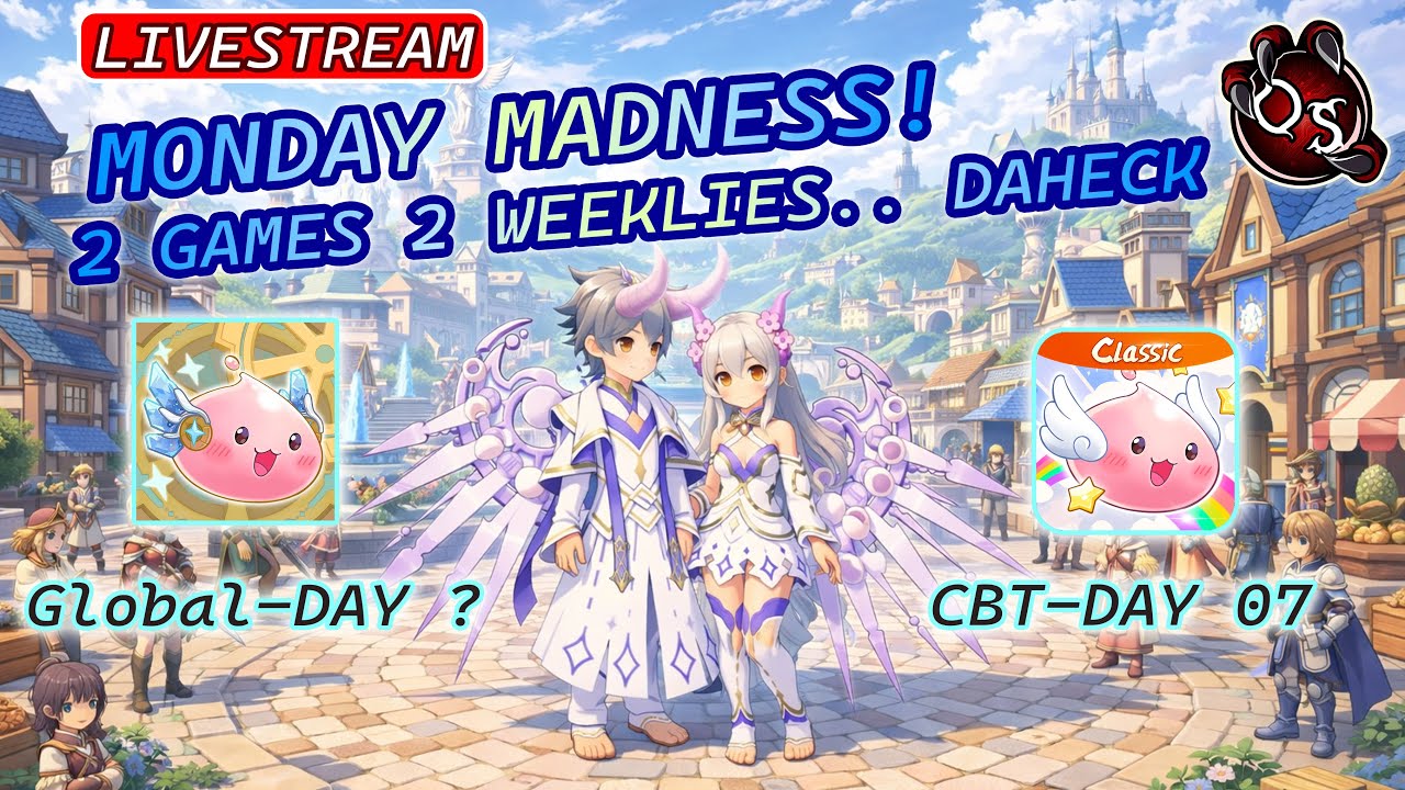 MONDAY WEEKLIES ROO DAY ?? & ROOC CBT DAY 07! CRAZY! RAGNAROK ORIGIN GLOBAL & CLASSIC CBT - LIVE