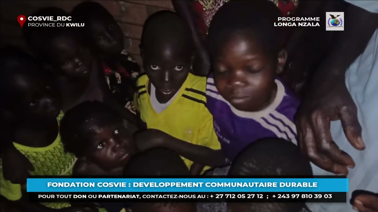 À Nsonga Bula  L'Orphelinat COSVIE  Un refuge, mais tant de besoins
