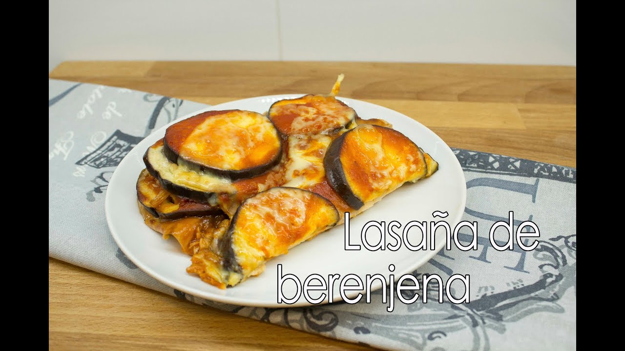 Lasaña de Berenjena al microondas con Microcook