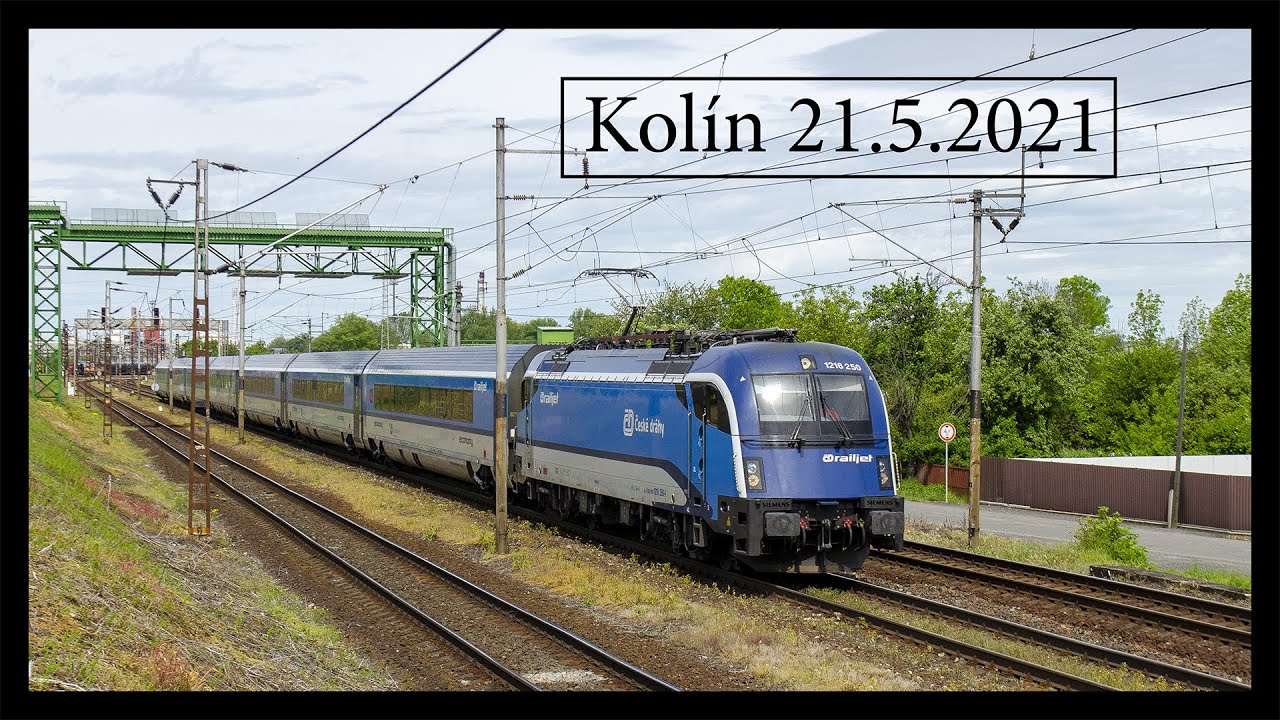 Vlaky Kolín 21.5.2021