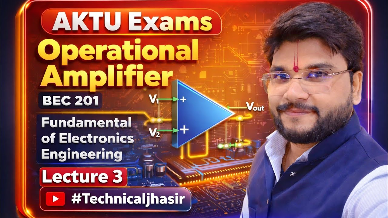 AKTU Exams Operational Amplifier BEC 201 Fundamental of Electronics Engineering