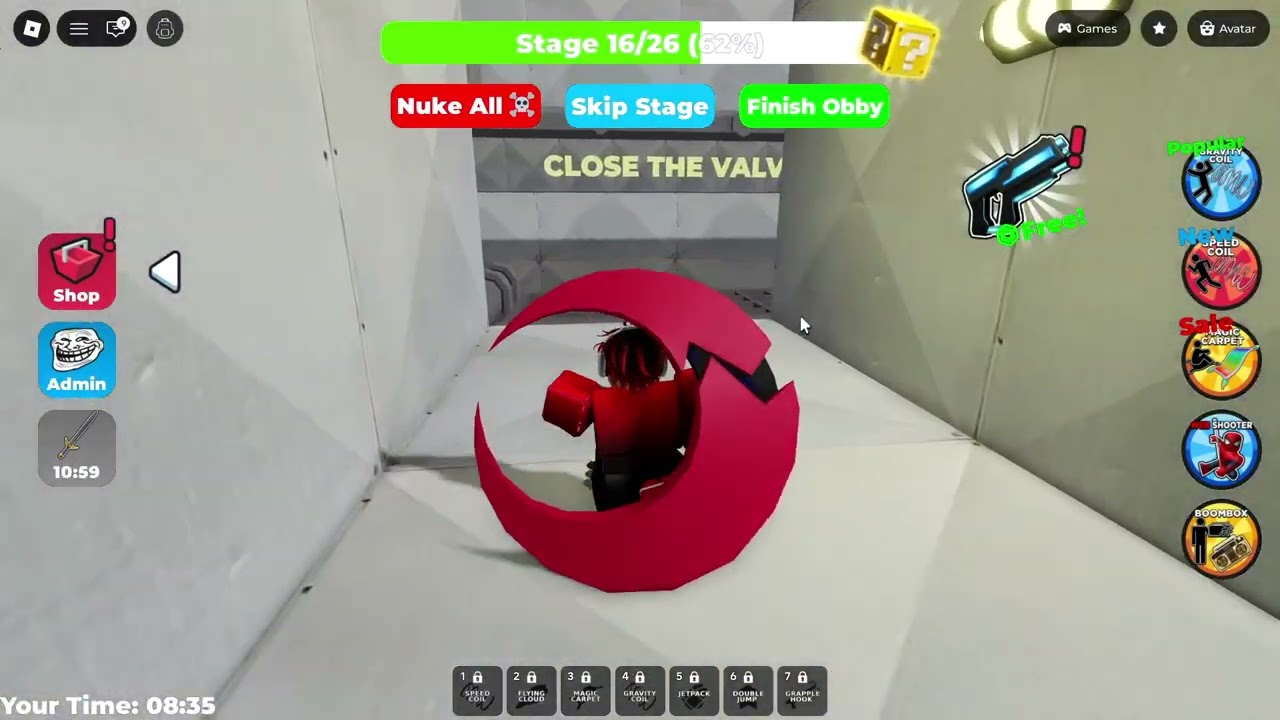 GRANNY VS GRANDPA PRISON RUN! (Obby)