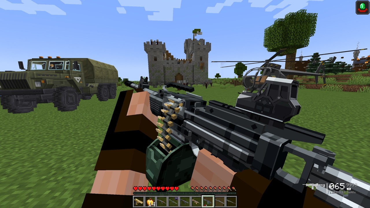 I Destroyed a Pillager Castle with Modern Weapons — Then They Attacked My Village! 🚨💥