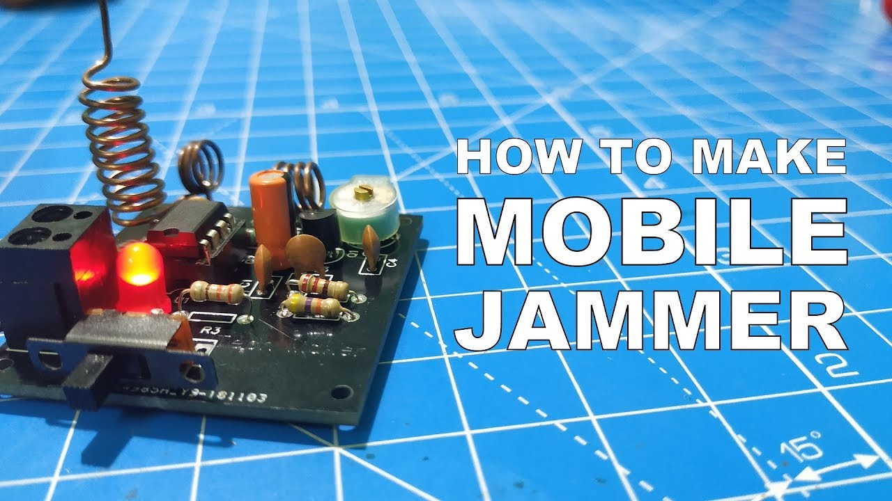 How to make Cell Phone Signal Jammer