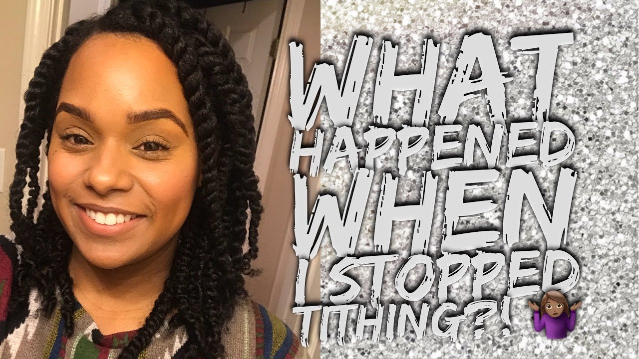 WHAT HAPPENED WHEN I STOPPED TITHING?!