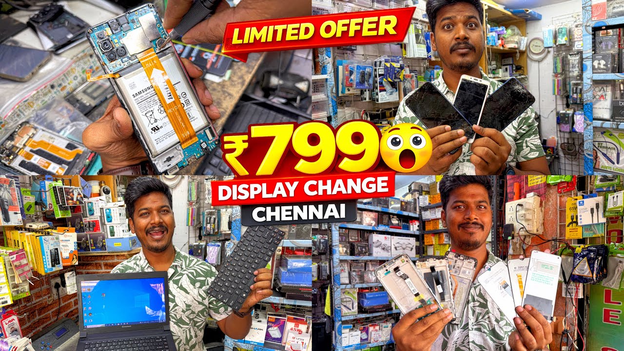 😱 Chennai-யில் Mobile Service இவ்வளவு Cheap ah? | All Service ஒரே Shop