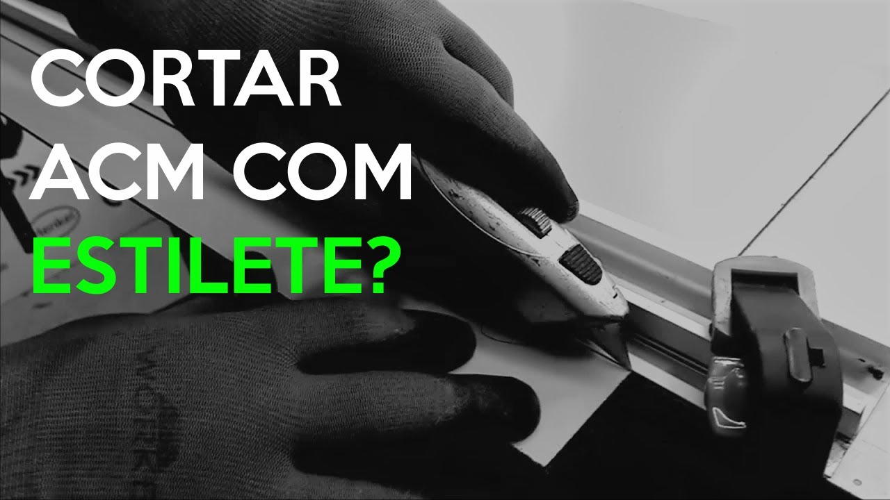 Cortar ACM com ESTILETE?