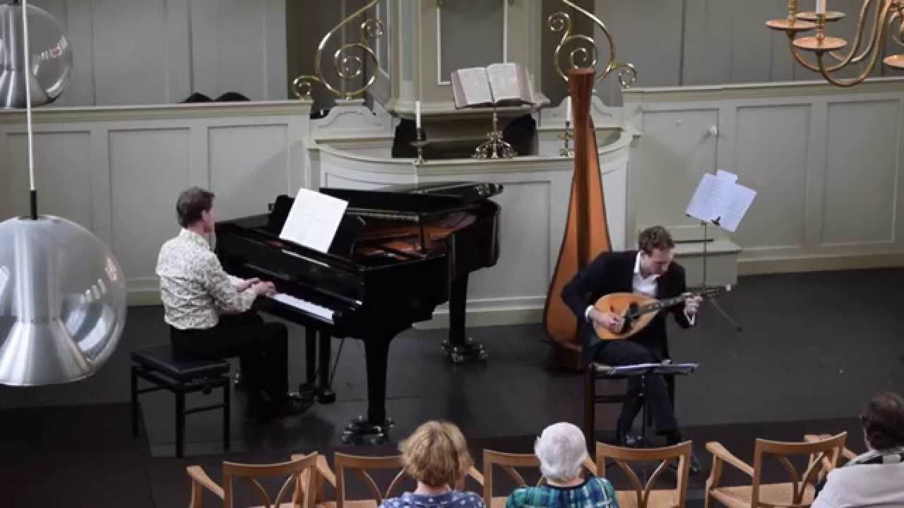 Arpeggione Sonata - Franz Schubert by Mandolist Ferdinand Binnendijk and pianist Steven Faber