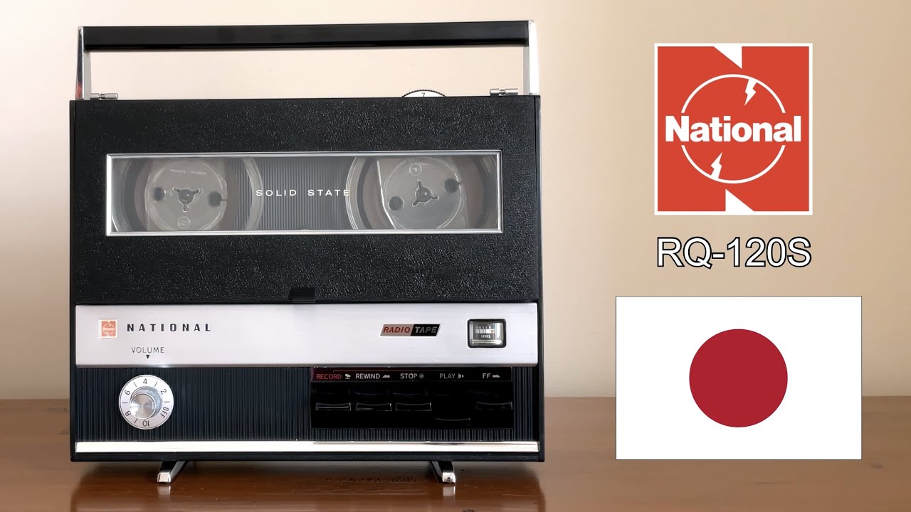 National RQ-120S Reel to Reel Tape Recorder