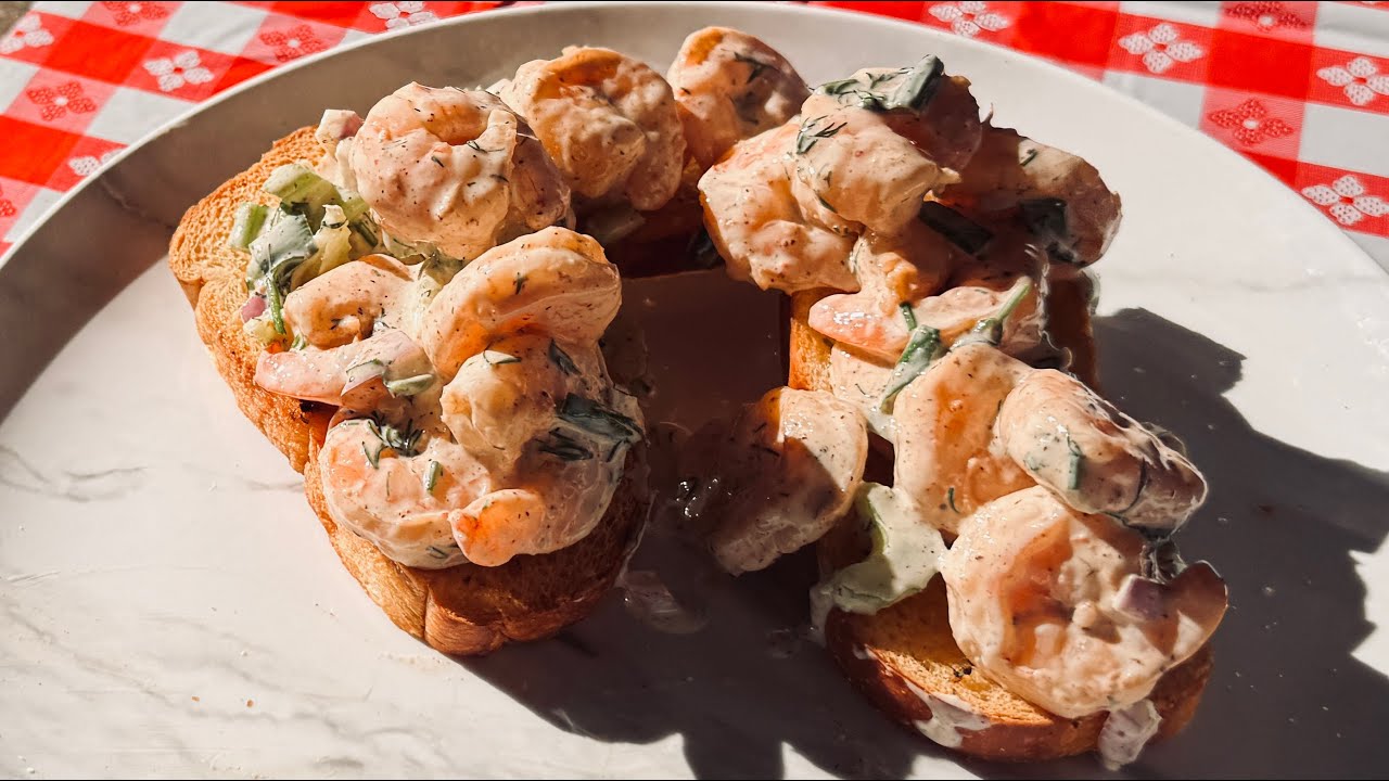 Cajun Grilled Shrimp Salad
