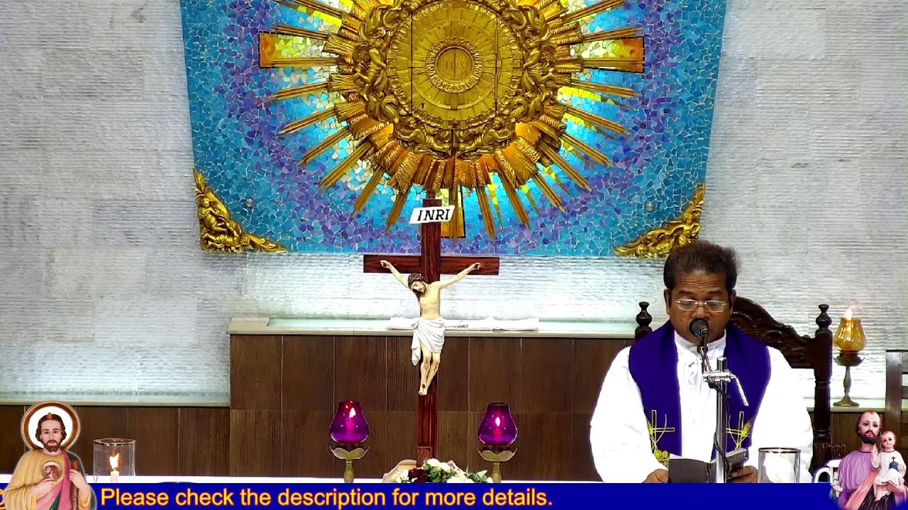 16-03-2026  MONDAY  6.am &7.am Holy Mass St Joseph & St JUDE Church Thevara