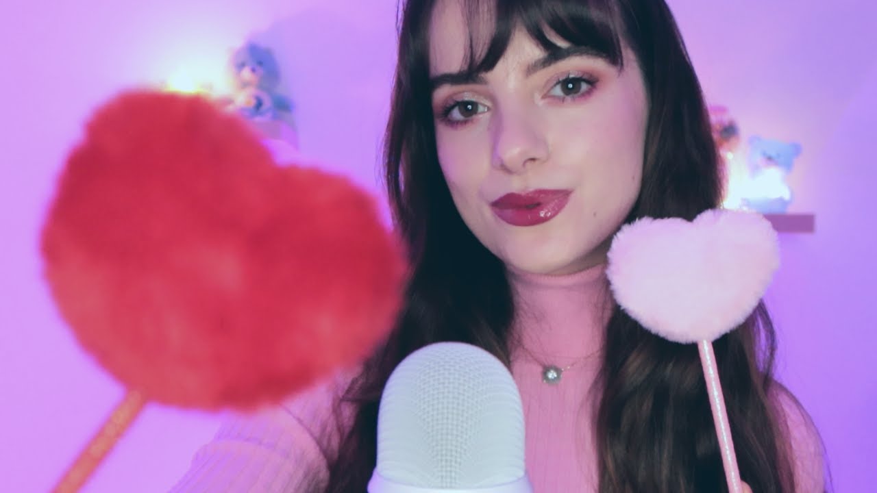 ASMR FR | Je recharge ton petit cœur en amour 💗 (mots rassurants, visuels, mouth sounds...)