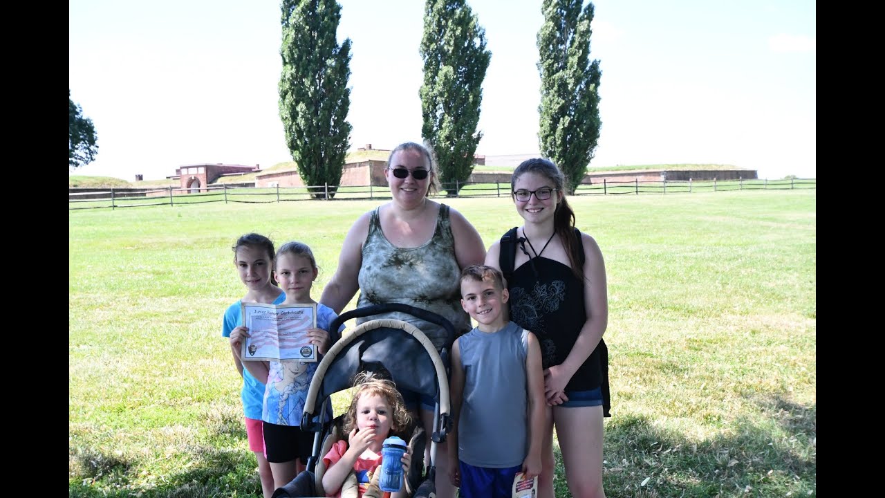 We visit Fort McHenry! (National Monument and Historic Shrine) Part:1