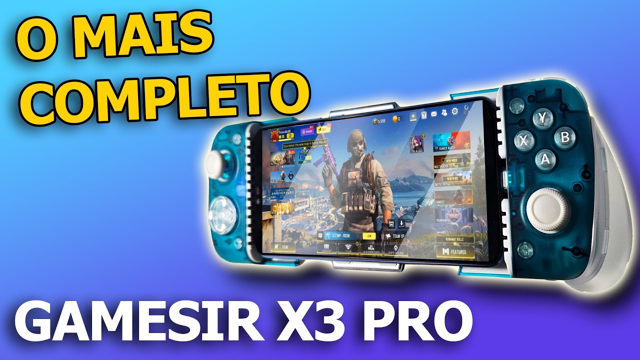 Gamesir X3 Pro Review – O controle mobile MAIS COMPLETO de todos!