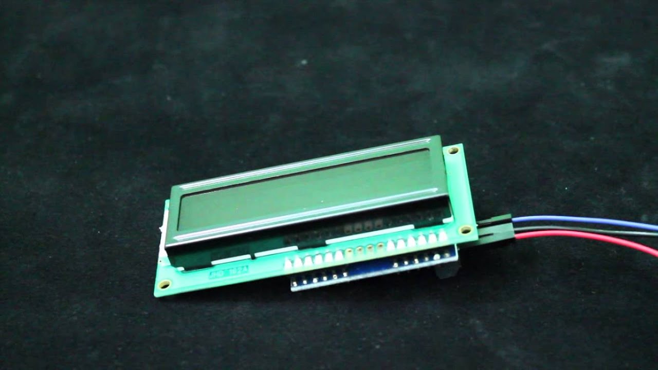 What is an LCD Back Pack - Serial Communication