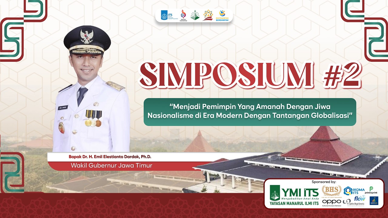 [LIVE] Simposium#2 | Emil Elestianto Dardak, Ph.D | Rabu, 11 Maret 2026 | RDK 47 ITS
