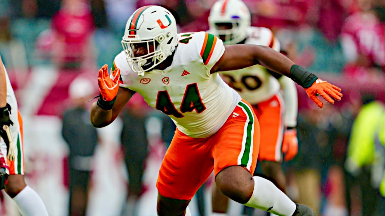 Rueben Bain Jr College Football Highlights💥| Miami EDGE | NFL Draft Film