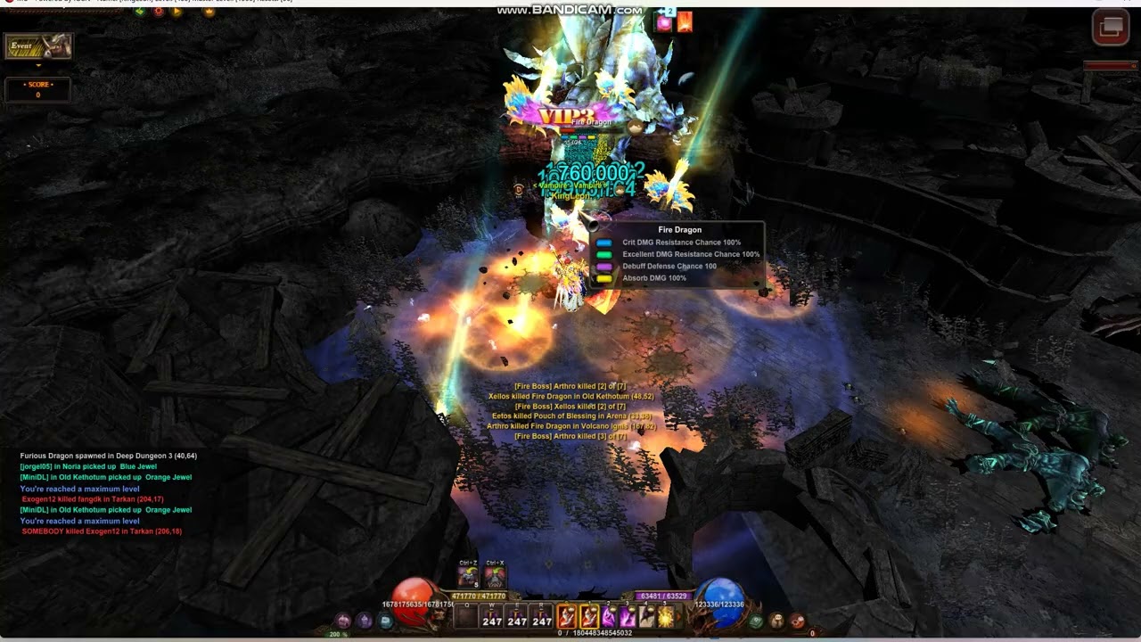 Mu online season 21 - Fire Dragons - Grand openings