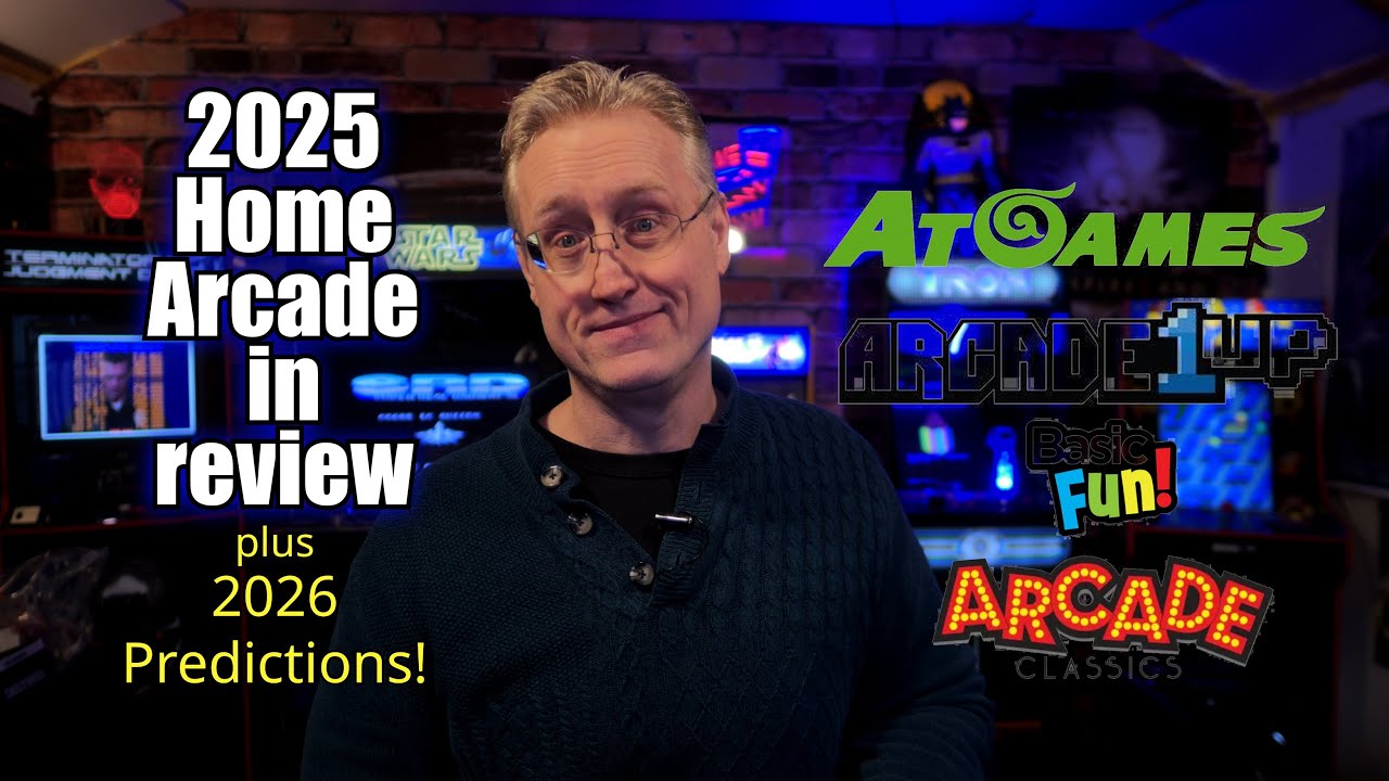 Обзор Home Arcade 2025! Куда денутся Arcade1up, AtGames, Wonderland и Basic Fun в 2026 году?
