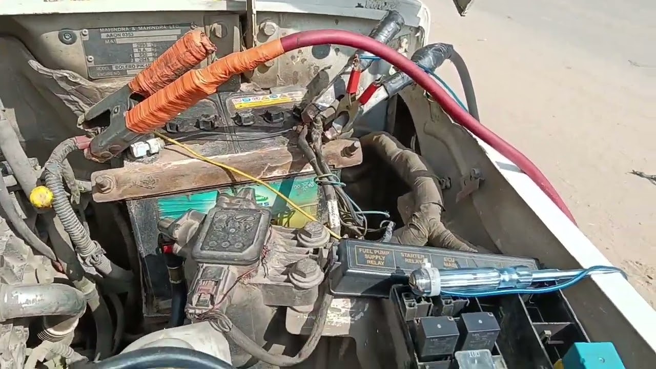 Bolero Pickup BS6 fuel pressure check 